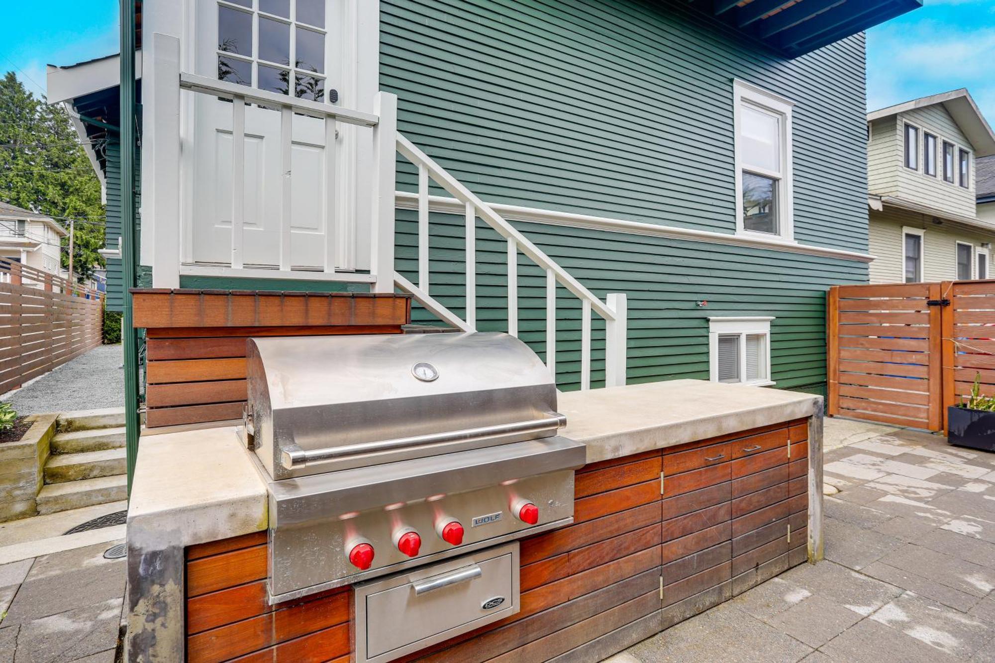 Queen Anne Apartment With Patio Walk To Restaurants Seattle Exterior foto